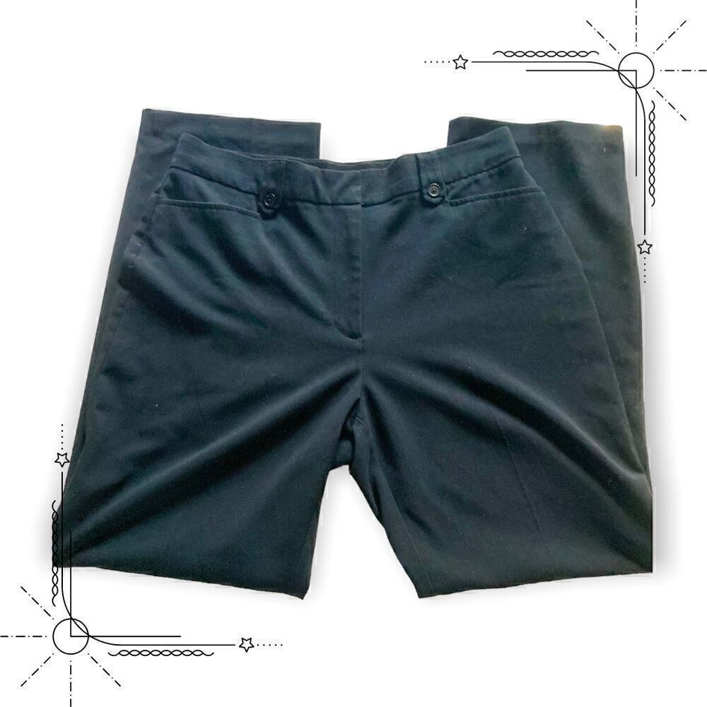 Counterparts Women's Black Straight Leg Career Pants Size 12